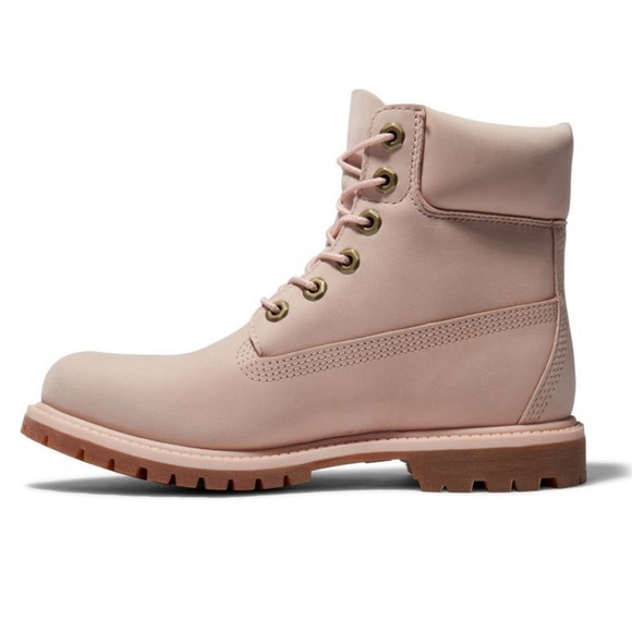 🆕🔥 TIMBERLAND® Women’s 6-Inch Premium Waterproof Boot Sz 8 M LIGHT PINK - Picture 5 of 15